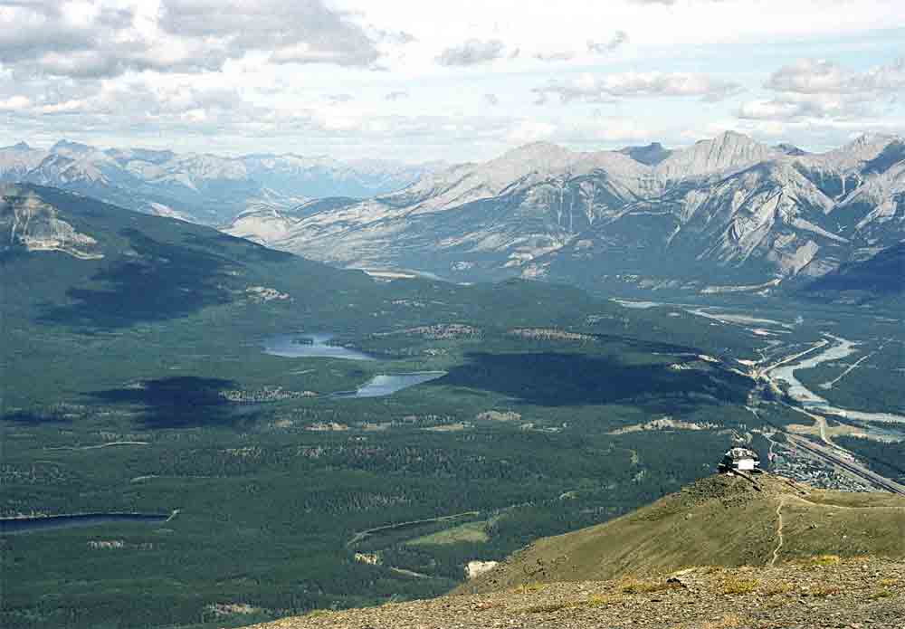 87 - Canada - parque nacional de Jasper, monte Whistlers